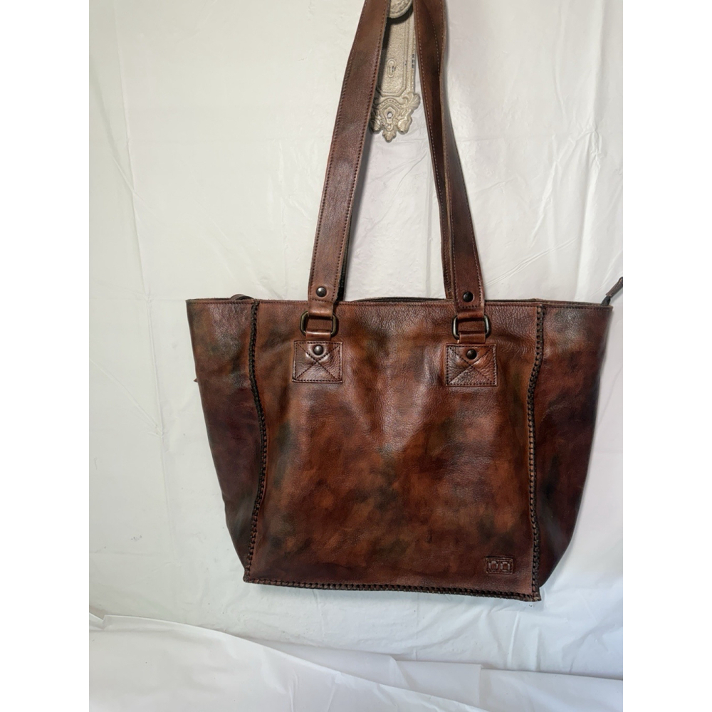 Bed Stu Celindra LTC Shoulder Bag Tote Handbag Purse Teak Rowan Multi - Picture 3 of 16